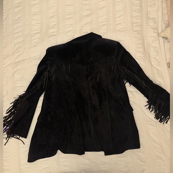 Re/done Suede Fringe Jacket - Picture 10 of 11
